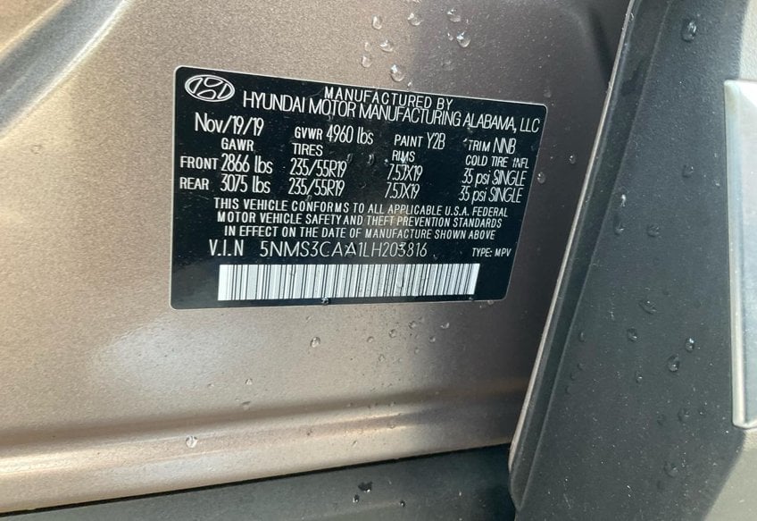 2020 Hyundai Santa Fe