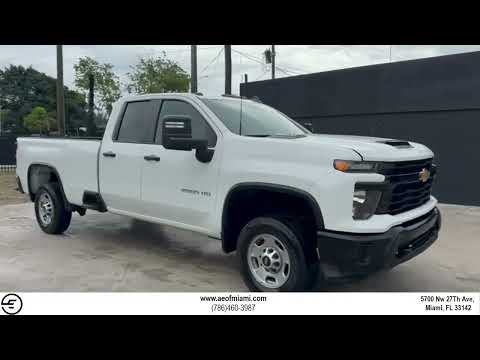 2024 Chevrolet Silverado 2500 HD Double Cab video thumbnail