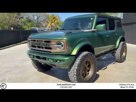 2022 Ford Bronco video thumbnail