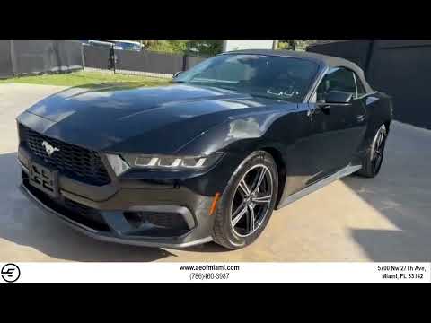 2025 Ford Mustang video thumbnail