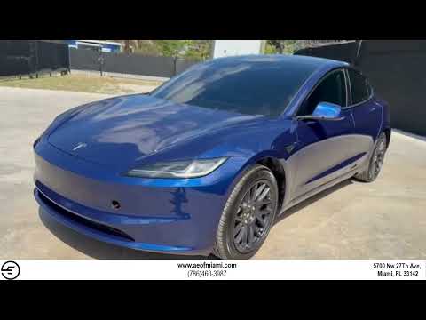 2025 Tesla Model 3 video thumbnail