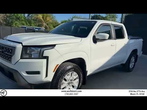 2022 Nissan Frontier Crew Cab video thumbnail