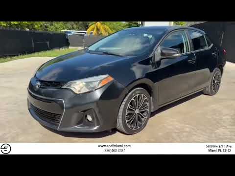 2015 Toyota Corolla video thumbnail