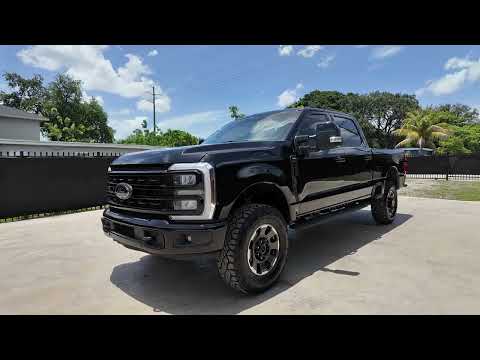 2024 Ford F250 Super Duty Crew Cab video thumbnail