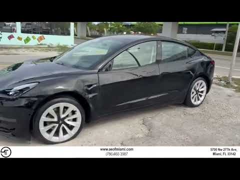 2022 Tesla Model 3 video thumbnail