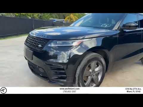 2025 Land Rover Range Rover Velar video thumbnail