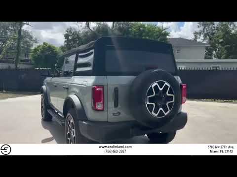 2022 Ford Bronco video thumbnail