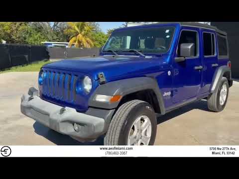 2018 Jeep Wrangler Unlimited video thumbnail