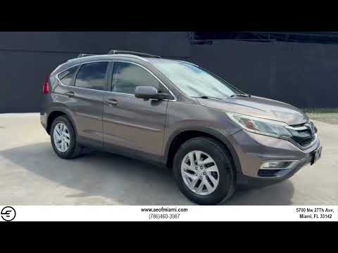 2015 Honda CR-V video thumbnail
