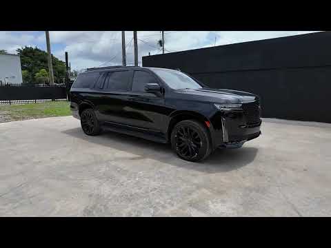 2022 Cadillac Escalade ESV video thumbnail