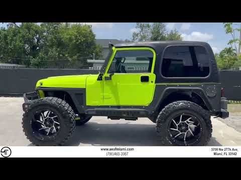 2002 Jeep Wrangler video thumbnail