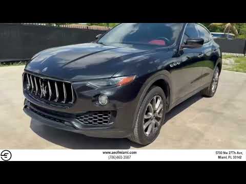2017 Maserati Levante video thumbnail