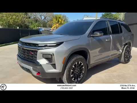 2025 Chevrolet Traverse video thumbnail