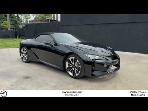 2021 Lexus LC video thumbnail