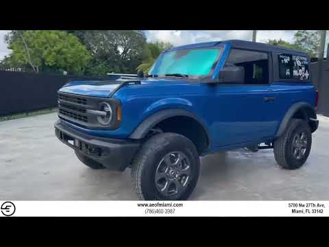 2022 Ford Bronco video thumbnail
