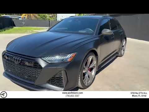 2023 Audi RS 6 video thumbnail