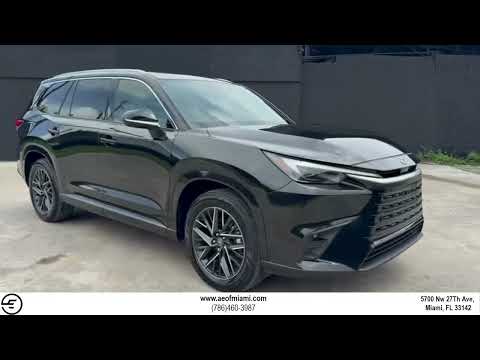 2024 Lexus TX video thumbnail