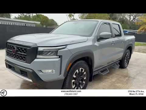 2023 Nissan Frontier Crew Cab video thumbnail
