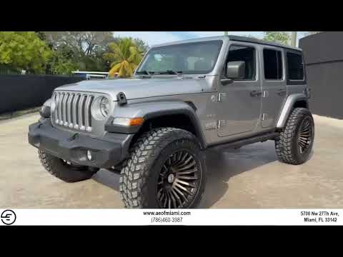 2020 Jeep Wrangler Unlimited video thumbnail