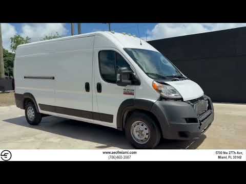 2021 Ram ProMaster Cargo Van video thumbnail