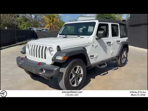 2021 Jeep Wrangler Unlimited video thumbnail