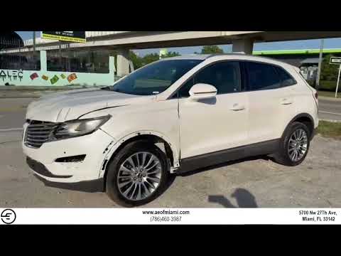 2017 Lincoln MKC video thumbnail